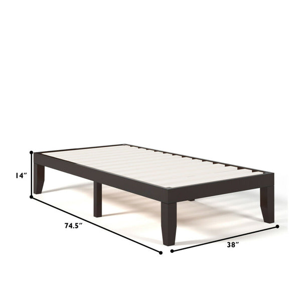 Effortless Assembly: Assembling this wooden platform bed is a breeze with straightforward instructions and complete accessories. The process is quick and hassle-free, allowing you to enjoy your new bed in no time.