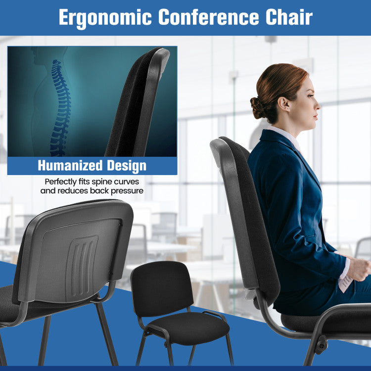 Elevate Your Office Comfort: Experience upgraded comfort with this high-density sponge-cushioned office chair. The contoured seat and back provide firm lumbar support, reducing discomfort caused by prolonged sitting. Say goodbye to office fatigue and hello to enhanced productivity!