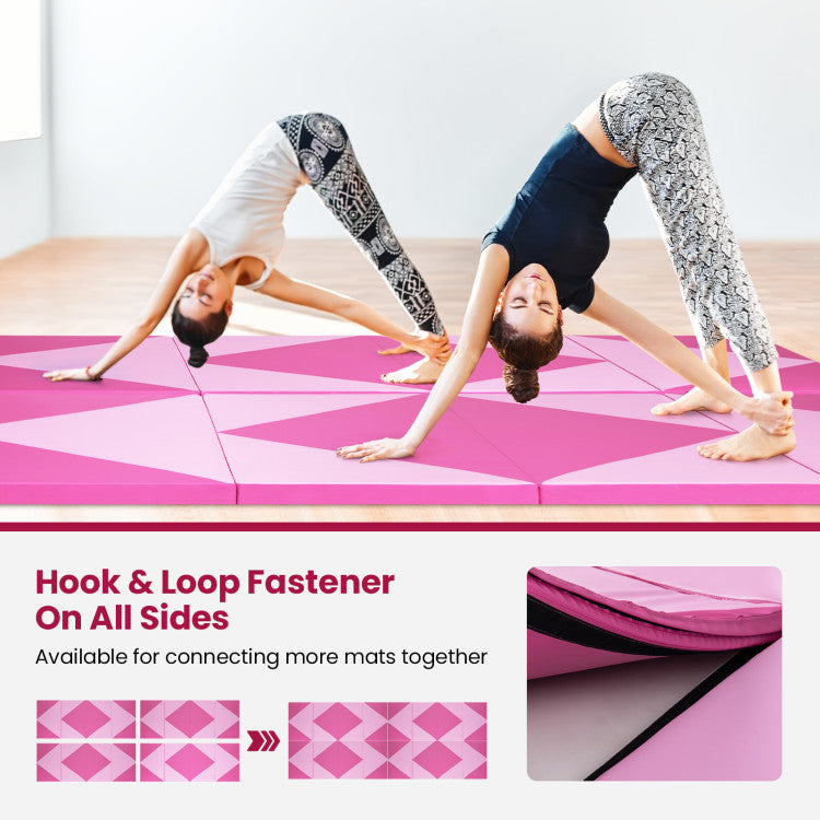 <strong>Secure Connection:</strong> Achieve a secure and stable workout environment with hook and loop fasteners on all sides. Connect multiple mats effortlessly, eliminating slips and gaps during intense workouts. Enjoy a worry-free and spacious exercise area.<br>