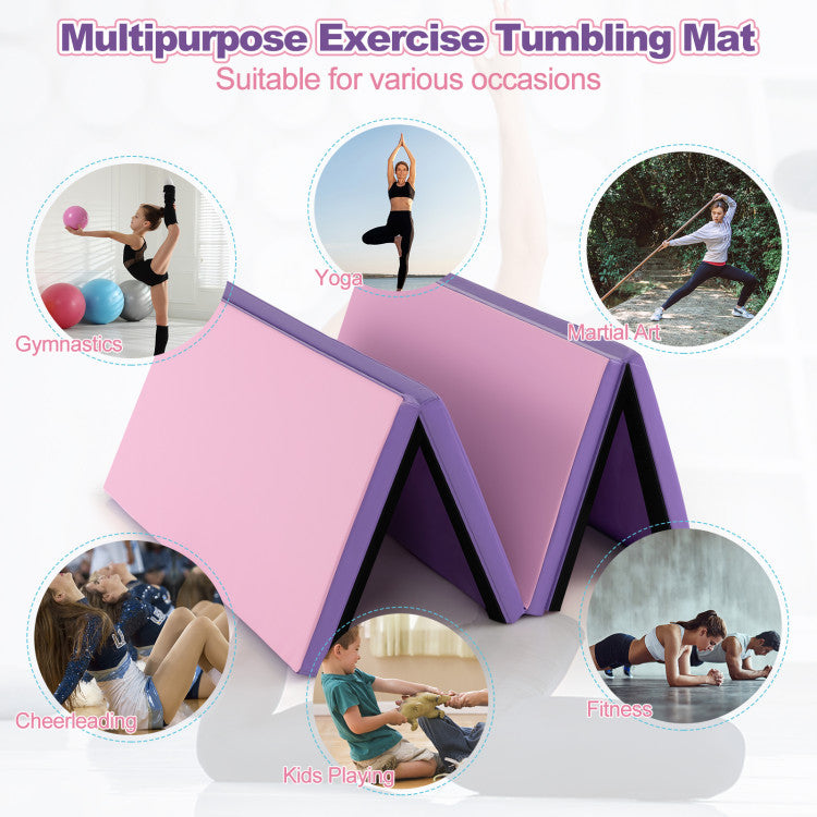<p><strong>Wide Application:</strong> Whether you're into yoga, gymnastics, fitness, martial arts, or simply looking for a safe play area for kids, our multifunctional gymnastics mat caters to all. Its versatility makes it perfect for both indoor and outdoor activities, ensuring a comprehensive workout solution for everyone.</p> <h5></h5>