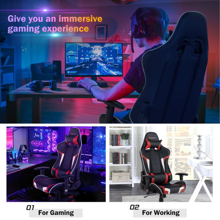 Versatile Use for Various Needs: This chair serves as both a gaming and office chair, offering comfort and style in any setting. Whether you're gaming, working, or relaxing, it's a versatile choice for all occasions.