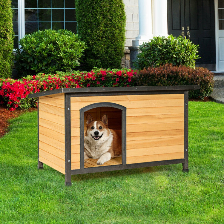 <strong>Easy to Assemble and Clean:</strong> Pre-drilled holes, user-friendly instructions, and all necessary components make assembling this pet house a breeze. The hinged roof provides convenient access for cleaning, and the removable bottom floor simplifies daily maintenance.