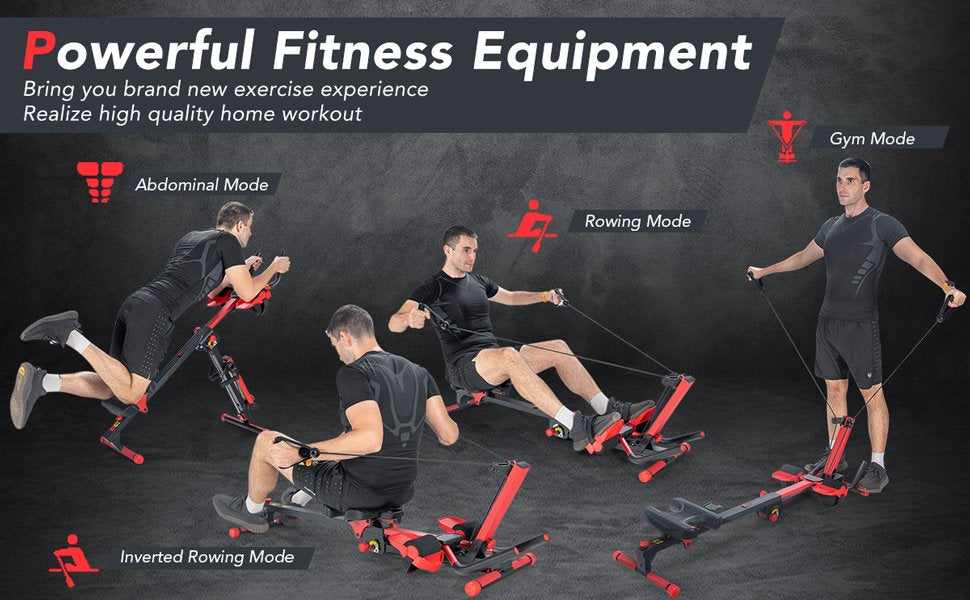 <strong>Best Fitness Partner:</strong> The adjustable ab machine offers smooth sliding seats and secure pedal straps, ensuring a comfortable and effective workout experience. Crafted for strength-building, fat-burning, and body shaping, it's your key to achieving your fitness goals with ease.