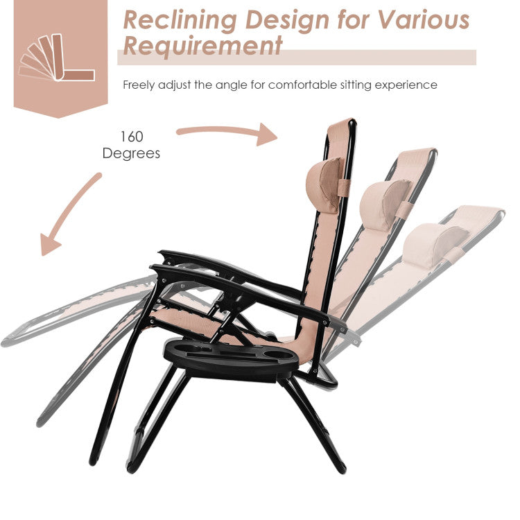 <strong>Adjustable Back:</strong> Experience personalized relaxation with our adjustable back gravity chair. Easily adjust the angle to zero gravity for optimal comfort, and lock it in your preferred position for unparalleled lounging bliss. Get ready to sink into relaxation like never before!