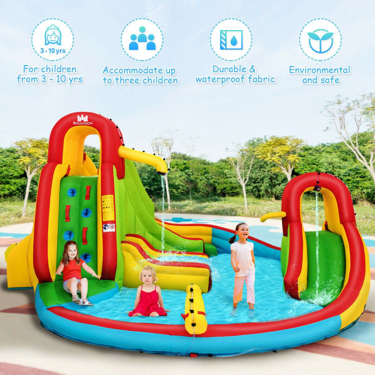 Splash into Summer: Just attach a hose, and watch as water sprays from built-in cannons, turning this play center into a refreshing aquatic wonderland. Your kids will love staying cool while having a blast.
