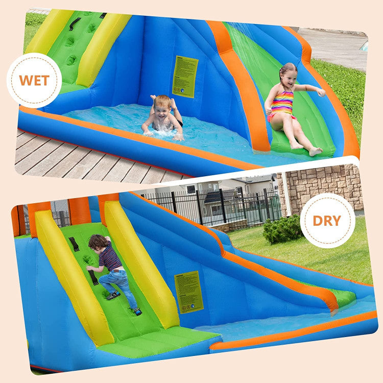 Unlimited Joy for Kids: Transform this bouncer into a water park using the included water hose. Children relish countless hours of fun with family and friends, fostering exercise and camaraderie.