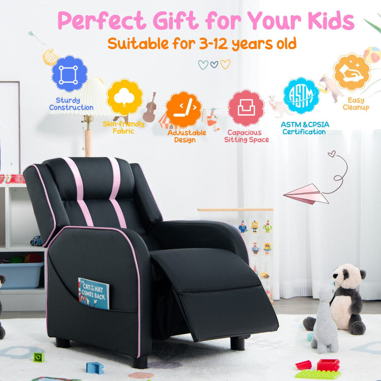 Ideal Gift for Growing Kids: This comfy and certified chair is an ideal gift for kids aged 3-12, perfect for their bedroom, playroom, or any living space. Watch them grow in comfort and style!