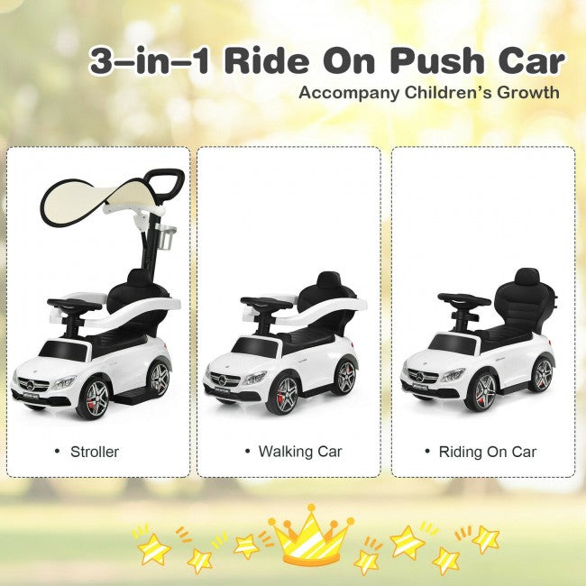 3-in-1 Push Cars: These push cars for toddlers can be transformed into a car stroller for babies, a foot-to-floor walking car with a safety bar, and a ride-on sliding car to satisfy your babies’ different demands.