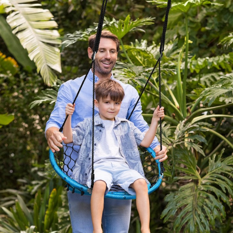 Endless Fun for Kids and Adults Year-Round: Our web chair swing is a hit with kids and adults alike! Its eye-catching design ensures year-round swinging excitement for the entire family, delivering endless joy.