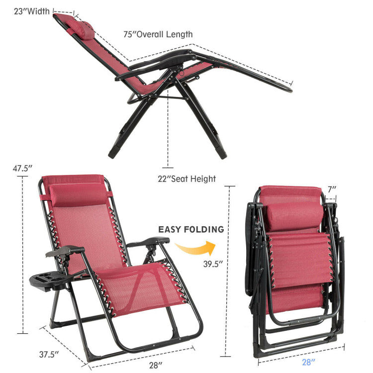Folding design for easy storage: This recliner can be folded into a compact size, 39.5" x 28" x 7", for easy portability and storage. The compact size and light weight allow you to easily store in tight spaces, It can be stowed in the back of the car when not in use or when heading to the beach to enjoy the sunshine.