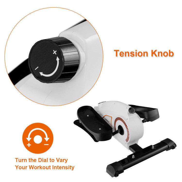 Adjustable Tension Control: Tailor your workout to your fitness level with our Stepper's adjustable tension levels. The tension control system lets you manually adjust the resistance, providing a customizable and challenging workout. The tension knob step adjustment allows you to simulate the effects of real jogging and climbing, meeting the varied speed, strength, and endurance needs of users.
