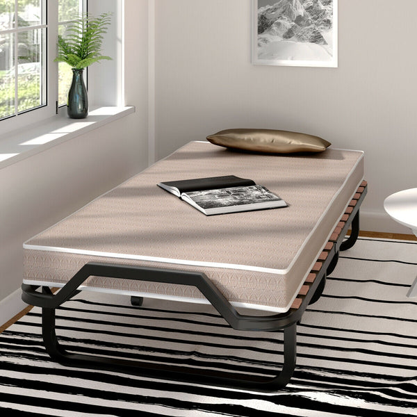 Versatile Applications: With its practical design and compact footprint, our folding bed is ideal for limited spaces, catering to a variety of needs. It can serve as a spare bed in small apartments for accommodating guests or offer a comfortable resting spot in your office or study.