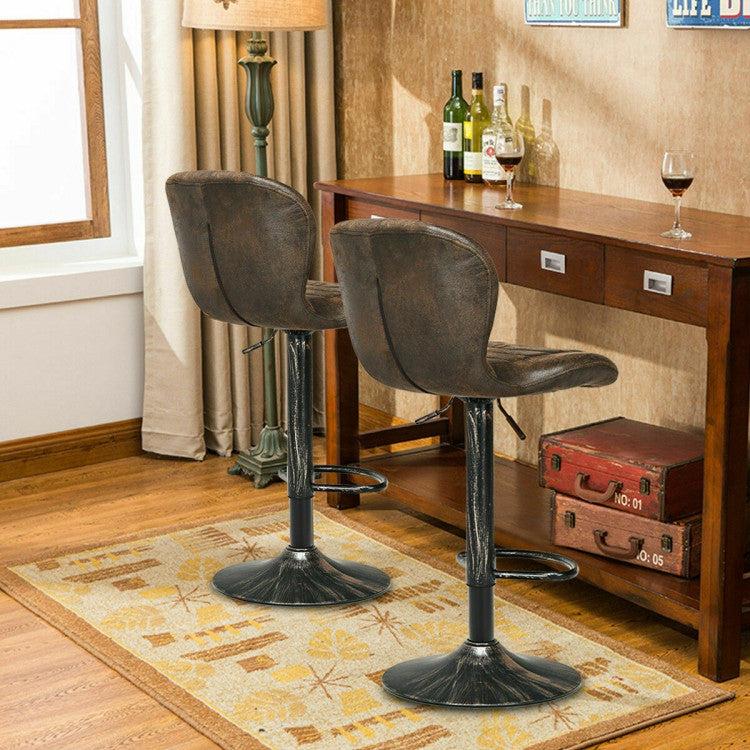 Stylish and Versatile Bar Stools: These upgraded bar stools seamlessly blend modern and classic design elements, making them an eye-catching addition to your restaurant, coffee shop, patio, home kitchen, or any interior decor.