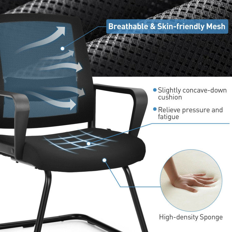Breathable Mesh for Endurance: Combat long hours of sedentary work with our chair's breathable mesh back, promoting excellent ventilation and a sweat-free experience throughout the year.