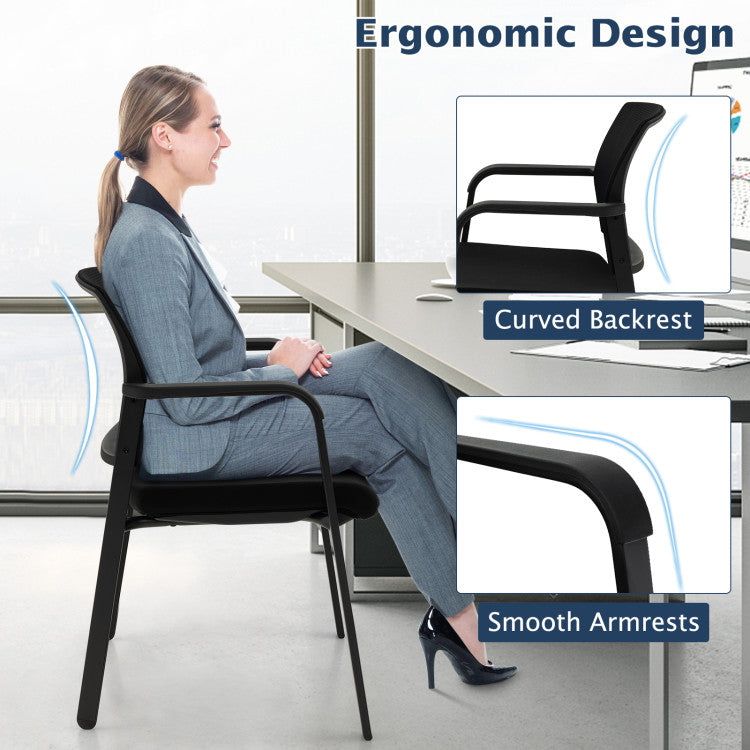 Ergonomic Comfort: Experience optimal support with a curved backrest, thick seat cushion, and integrated armrests for extended comfort during long periods of sitting.