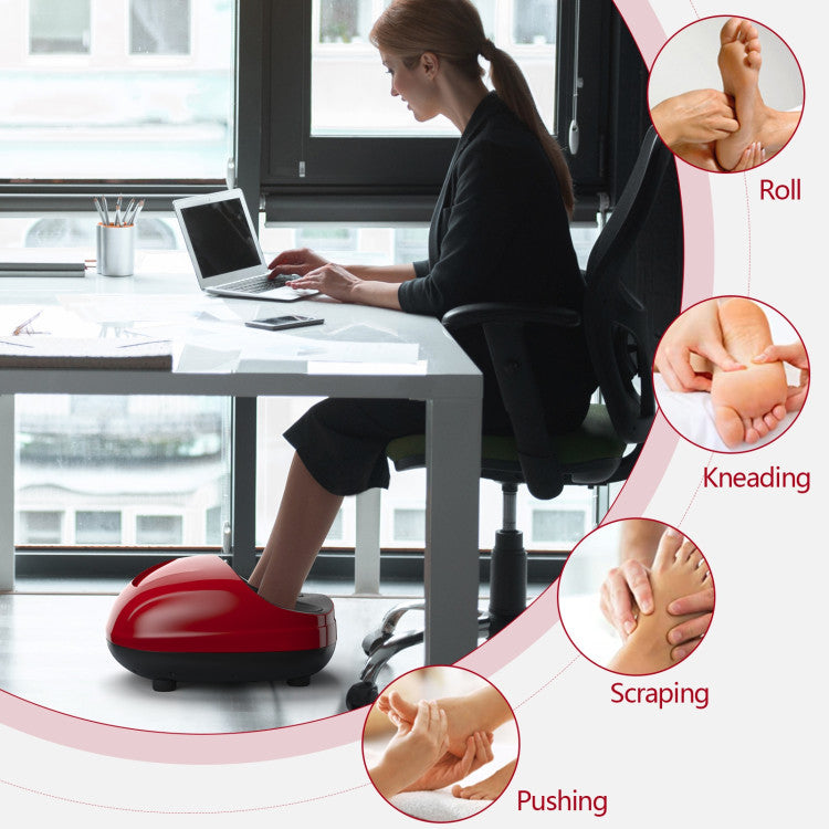 Customizable Intensity Levels: Choose from 3 air pressure intensity levels (low, medium, high) to personalize your massage experience, ensuring optimal comfort and relief for tired feet.