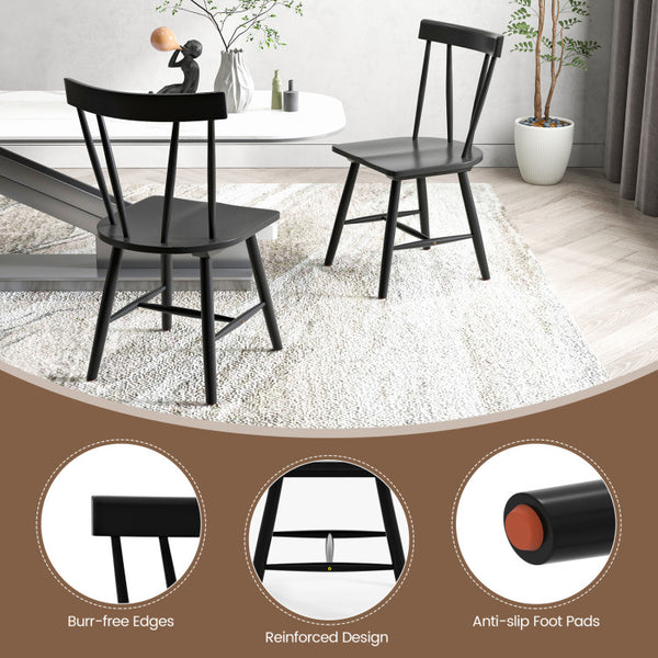 Enhanced Stability and Floor Protection: For added stability and security, we've equipped these chairs with anti-slip foot pads. These non-slip foot pads not only keep the chairs stable but also safeguard your precious floor from unsightly scratches during movement.