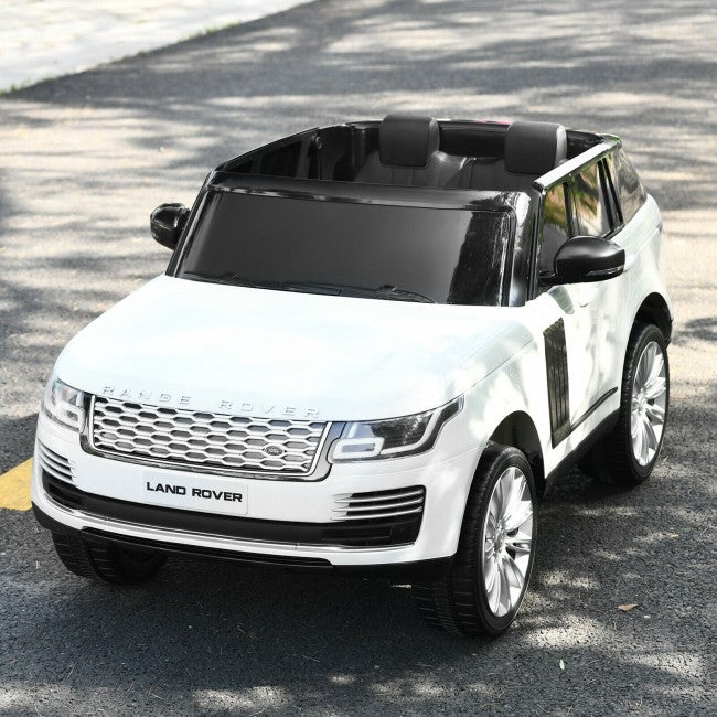 land rover push car