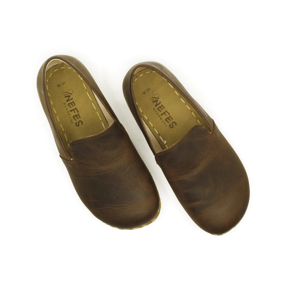 Zero Drop Casual Shoes Men's Handmade Barefoot - Nefes Shoes