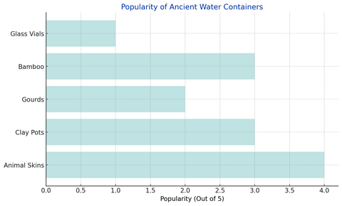 Popularity of ancient water containers