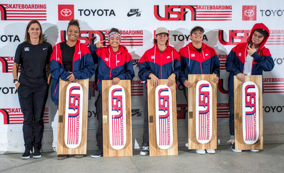 USA Skateboarding 2020 Women's Street Team