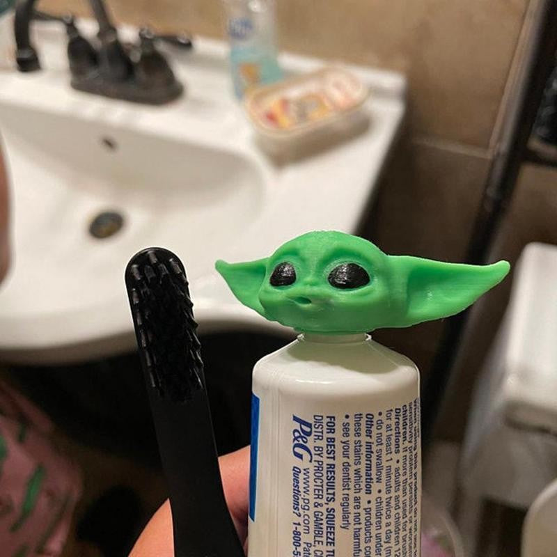 Baby Yoda Toothpaste Topper