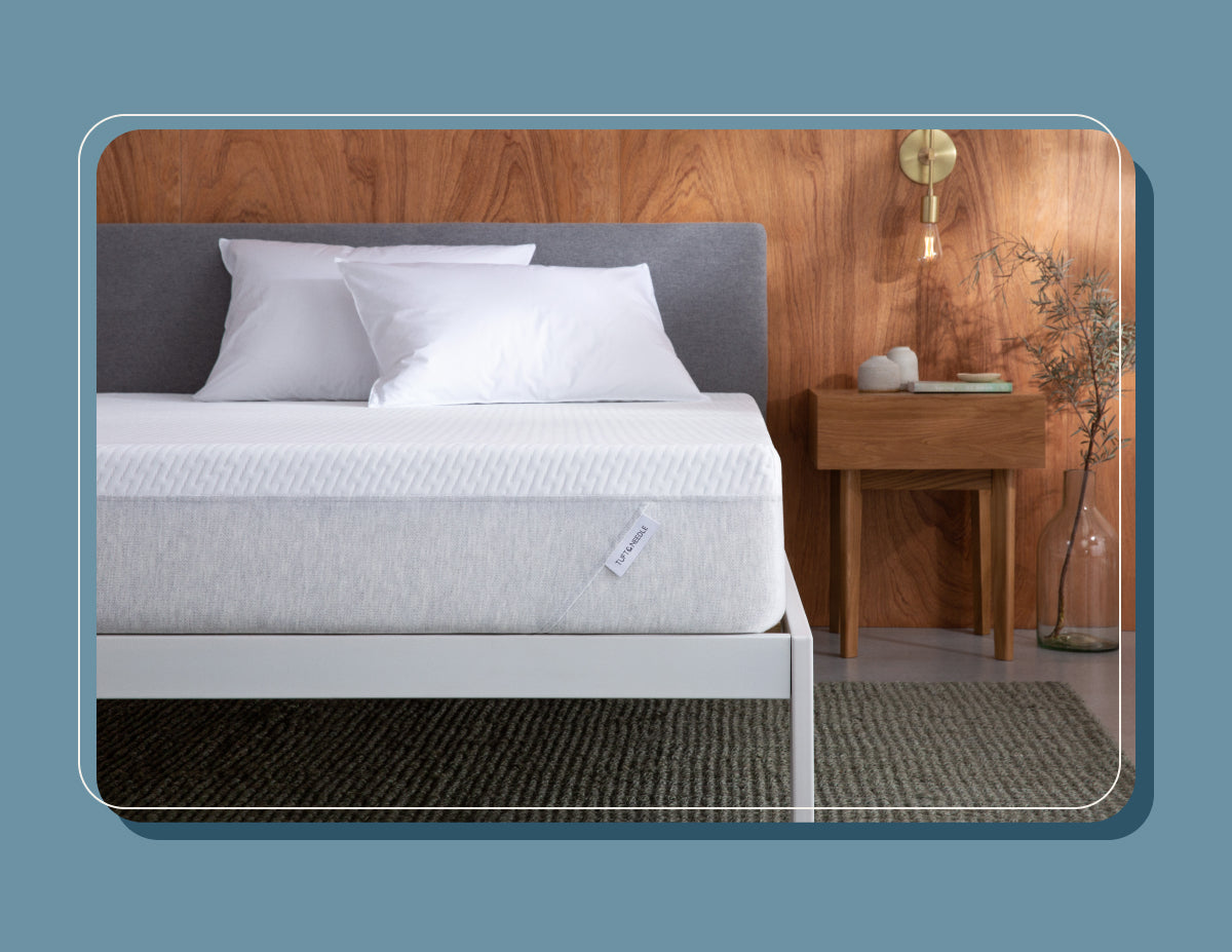 Tuft & Needle Mattress, Bed Frame & Pillows