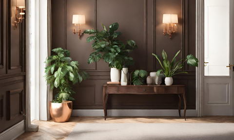 chocolate brown color trend in home design