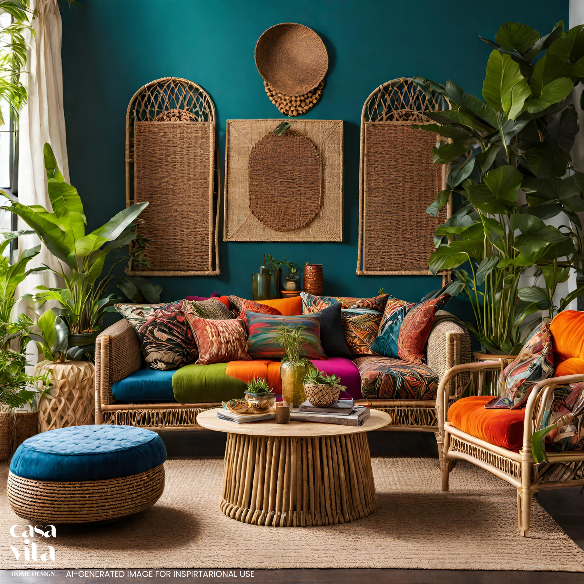 Afrohemian Inspiration Cultural Home Decor