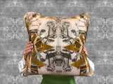 luxury velvet cushion, designer velvet cushion