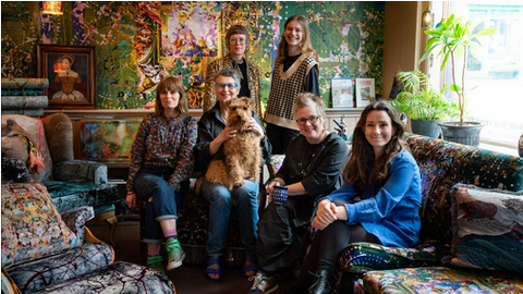 Blackpop women, Blackpop studio team, wirksworth designers, artisans in Derbyshire,