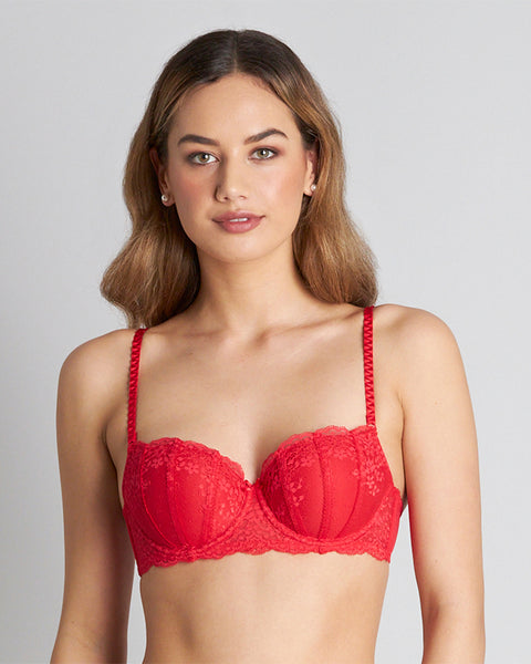 me by Bendon Only Me Underwire Bra in Black/Tuscany