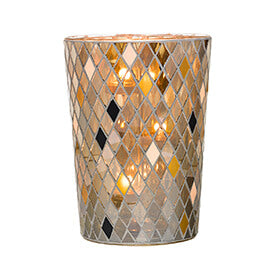 PartyLite Mosaic Harlequin Hurricane