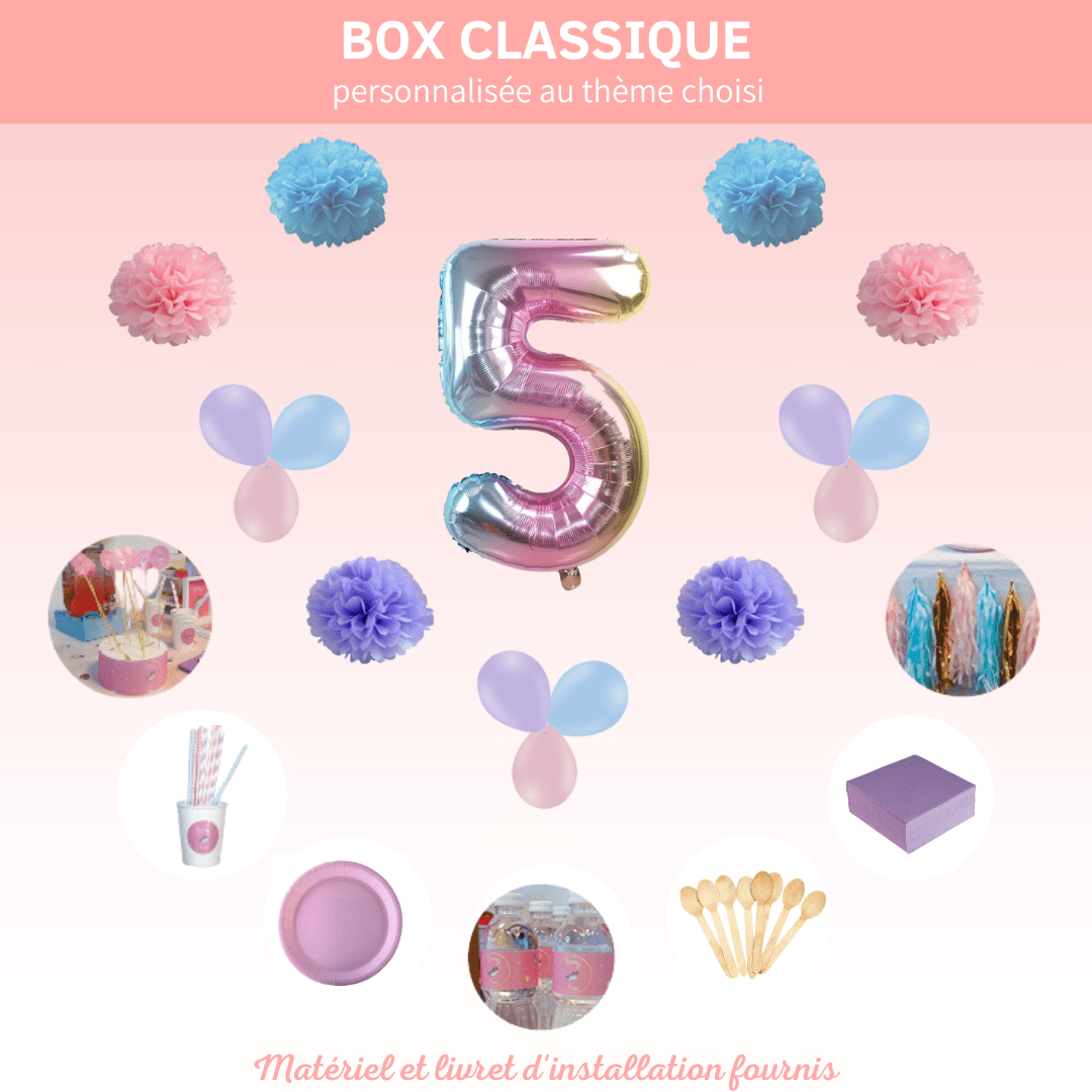 Kit Anniversaire Licorne - La Box Party