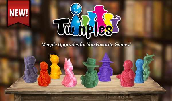 Twinples - Meeple Upgrades - Top Shelf Gamer
