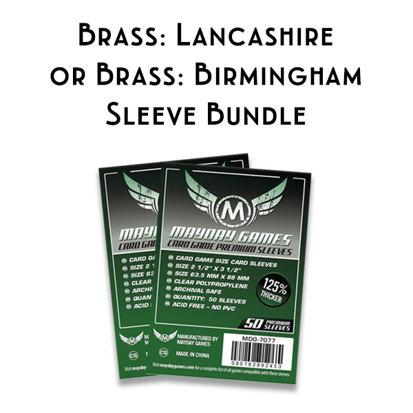 brass birmingham card sleeves