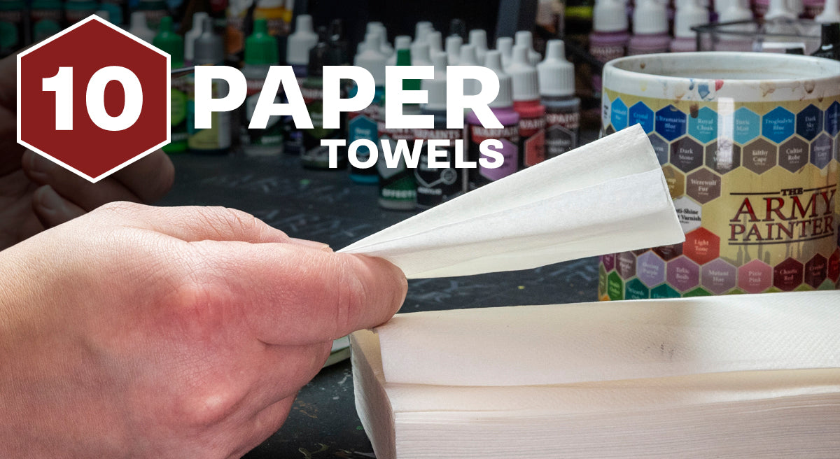 Tip 10. Paper Towels