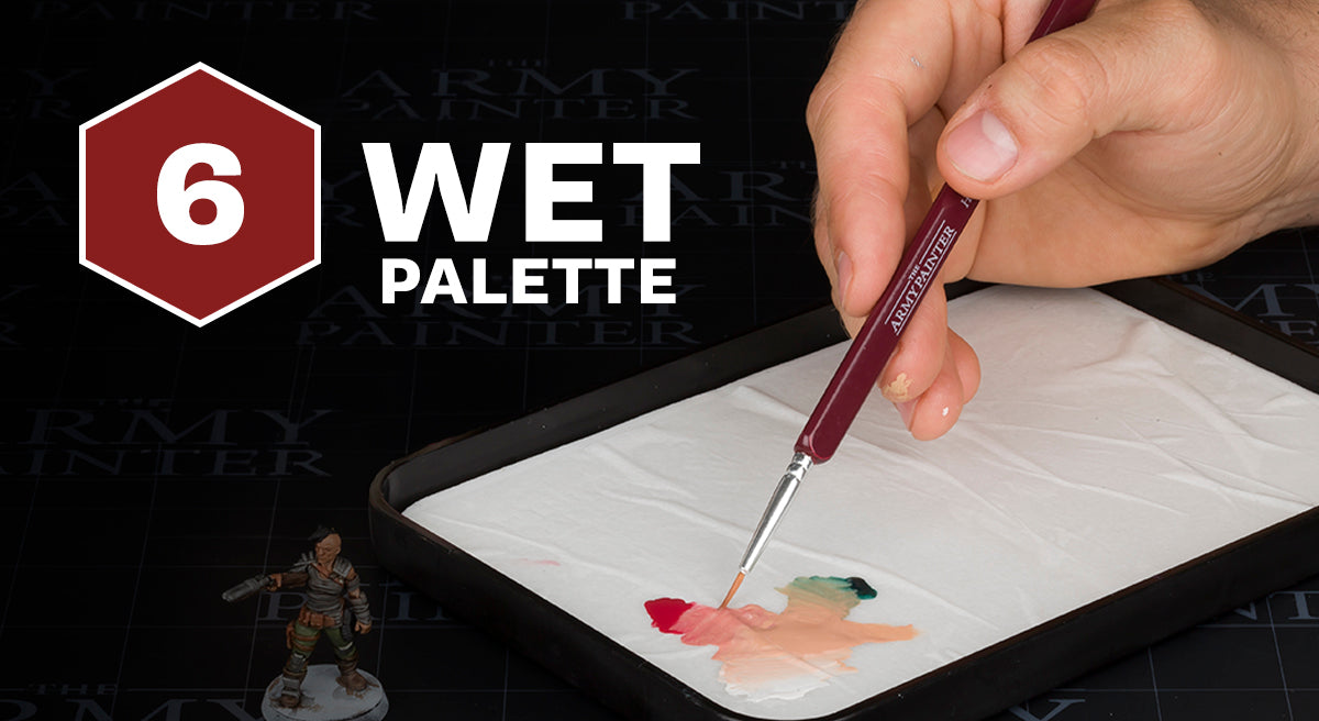 Tip 6. Wet Palette