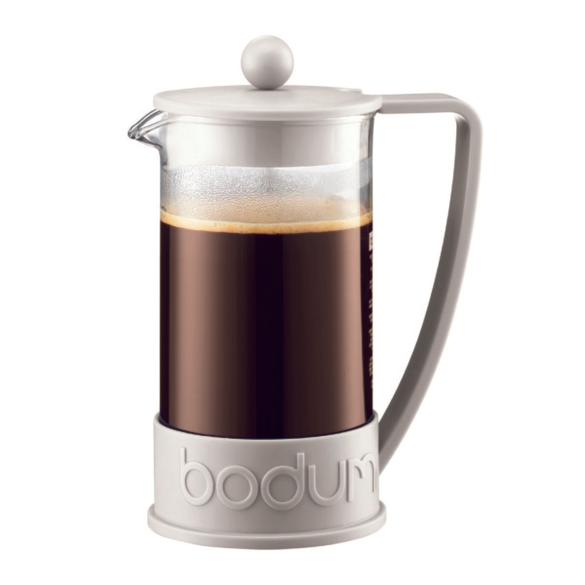 Photos - Coffee Maker BODUM BRAZIL French Press , 8cup, 1.0L, 34oz, Off White 10938 