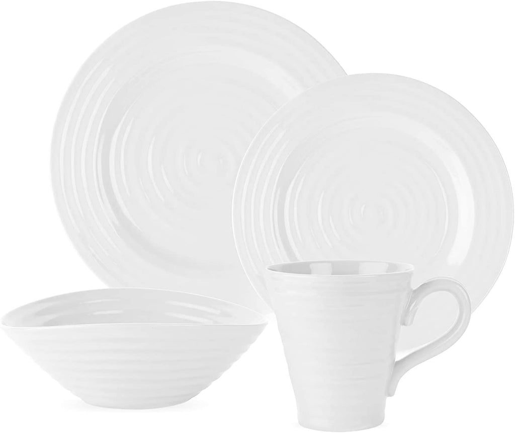 Portmeirion Sophie Conran White Pasta Bowls Set of 4