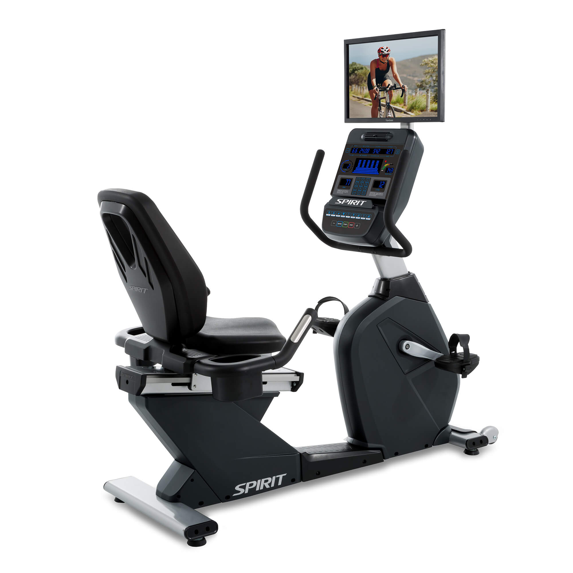 Spirit Fitness CR900 Commercial Recumbent Bike