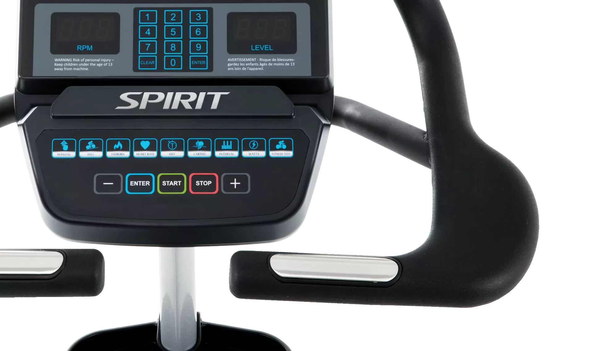 Spirit Fitness CU900 Commercial Upright Bike