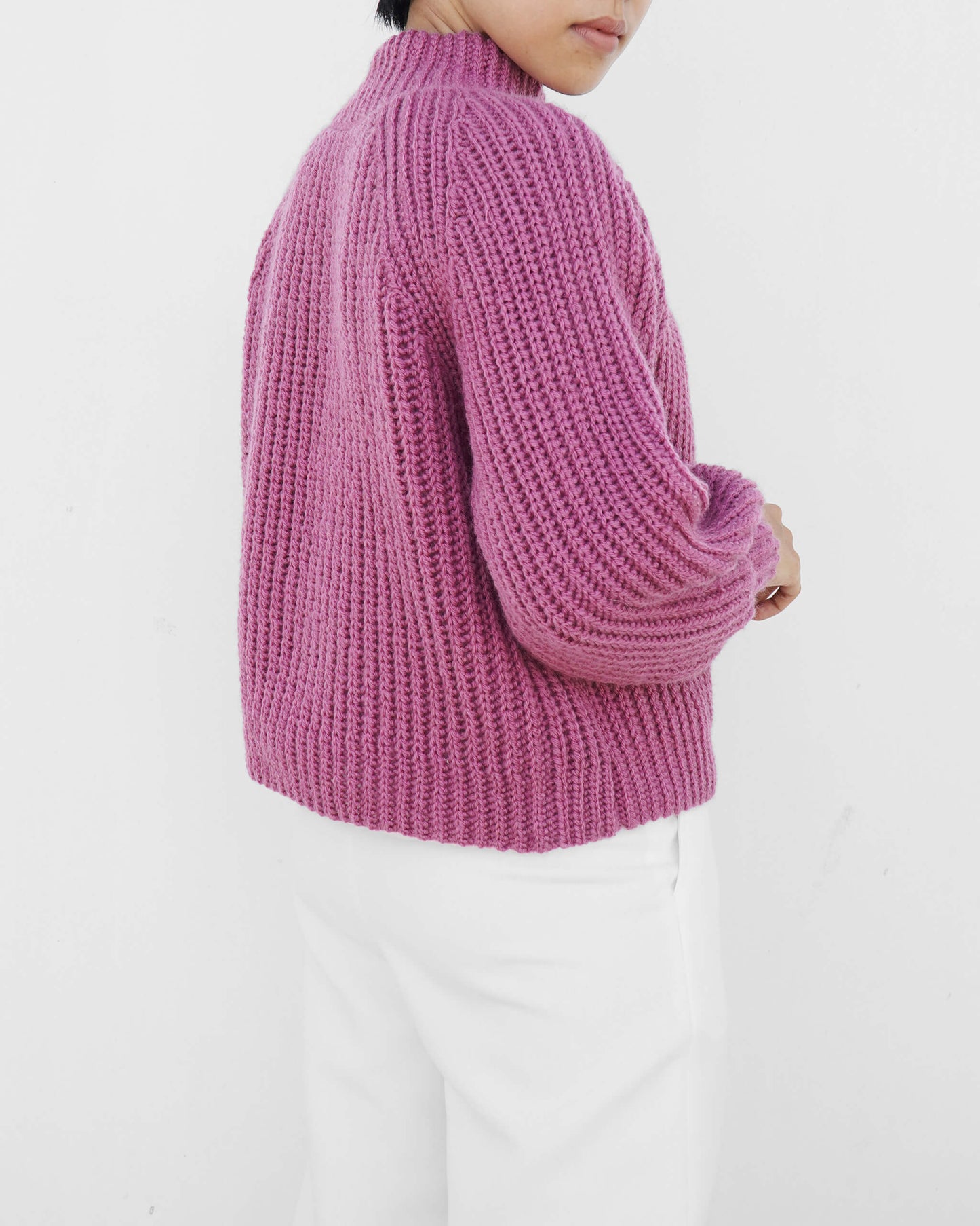 Sweater No.35 | Ribbed sweater crochet pattern