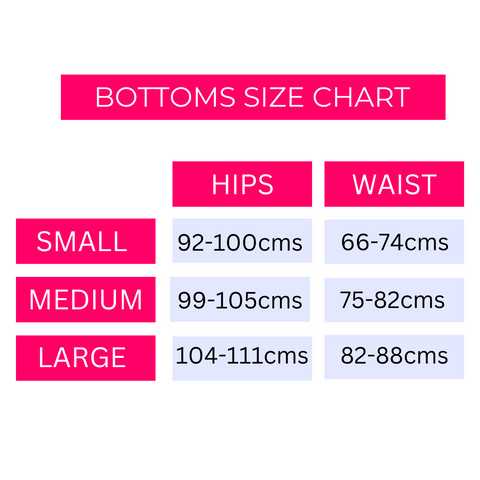 Bra Size Chart Letter