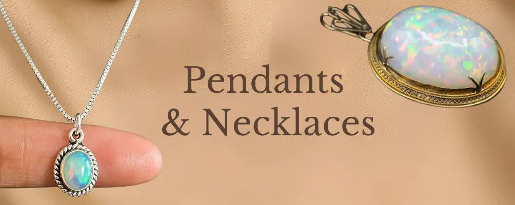 Stunning Ethiopian Opal Pendant and Necklace