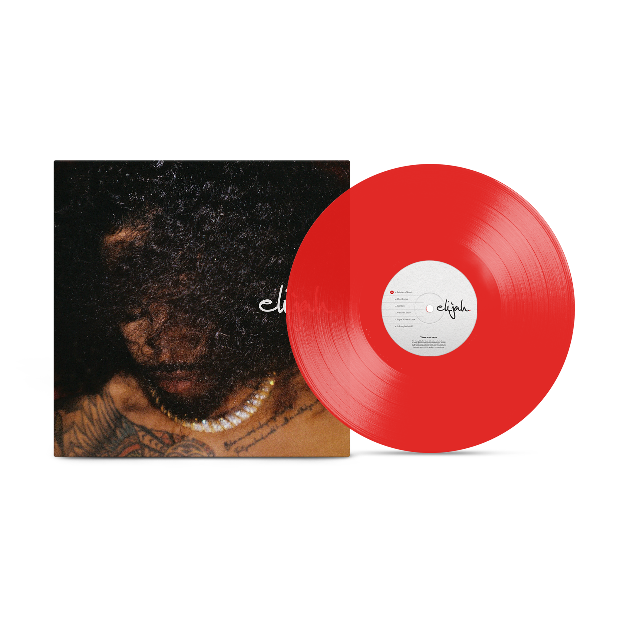 Elijah Blake - elijah Translucent Red LP Vinyl - MNRK Urban product image