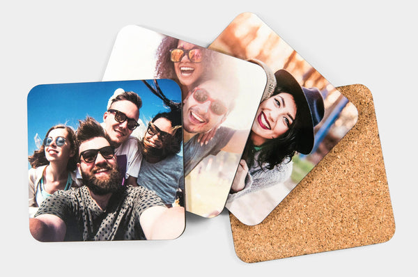 custom photo coasters for galentine's day