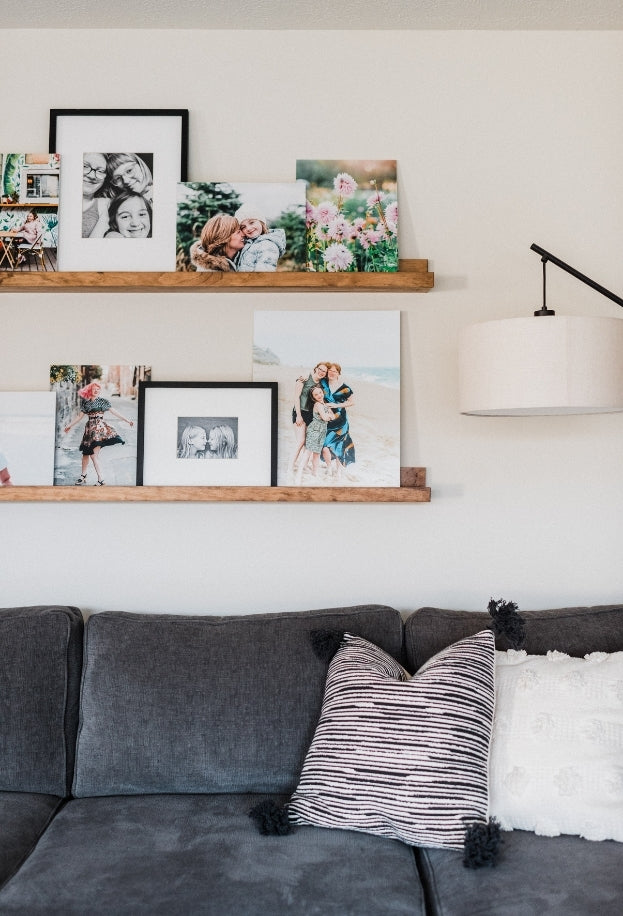 enhance decor with photo mounting