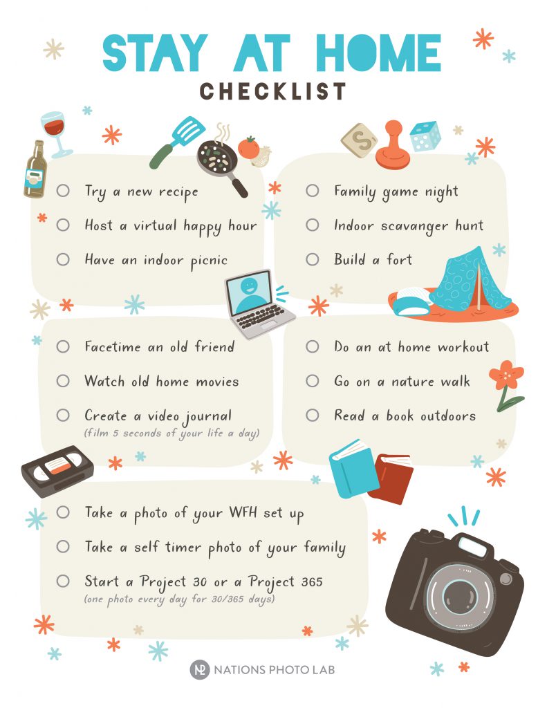 Stay At Home Checklist