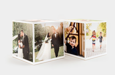 cube photo decor